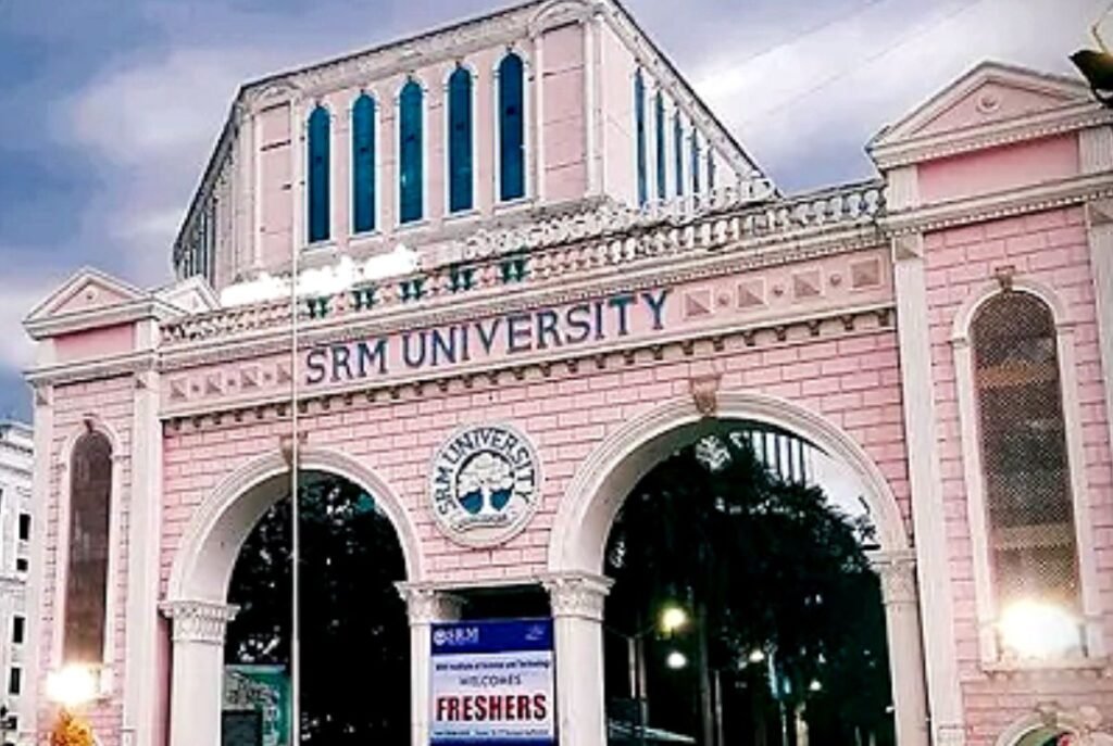 SRM Institute of Science and Technology Chennai campus view