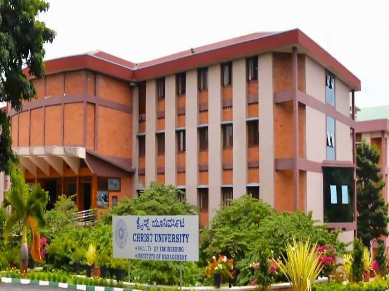 Christ University Bangalore Campus View