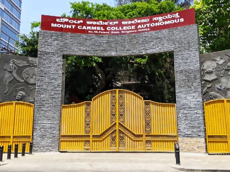 Mount Carmel College Bangalore Campus View