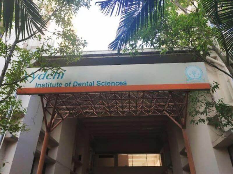 Vydehi Dental College Bangalore campus building