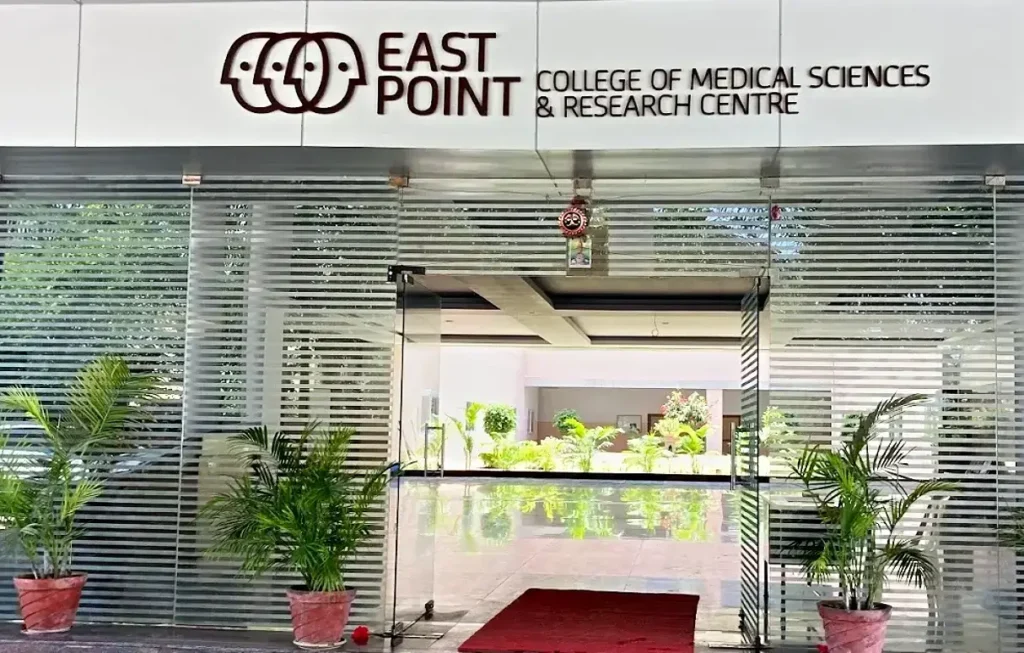 Main entrance of East Point College of Medical Sciences & Research Centre Bangalore